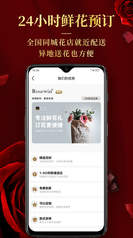 Rosewin鲜花（1）