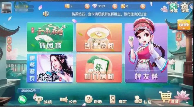 星悦云南麻将卡二条（2）